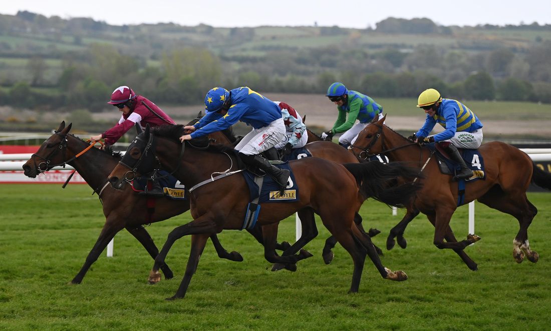 Adaboy Mushy (nearside) and Barry Stone