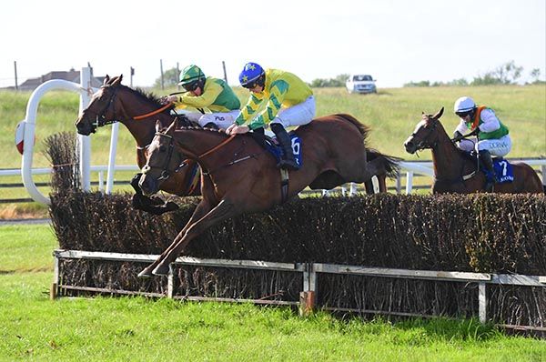 Femme Magnifique and Danny Gilligan (nearest) lead over the last