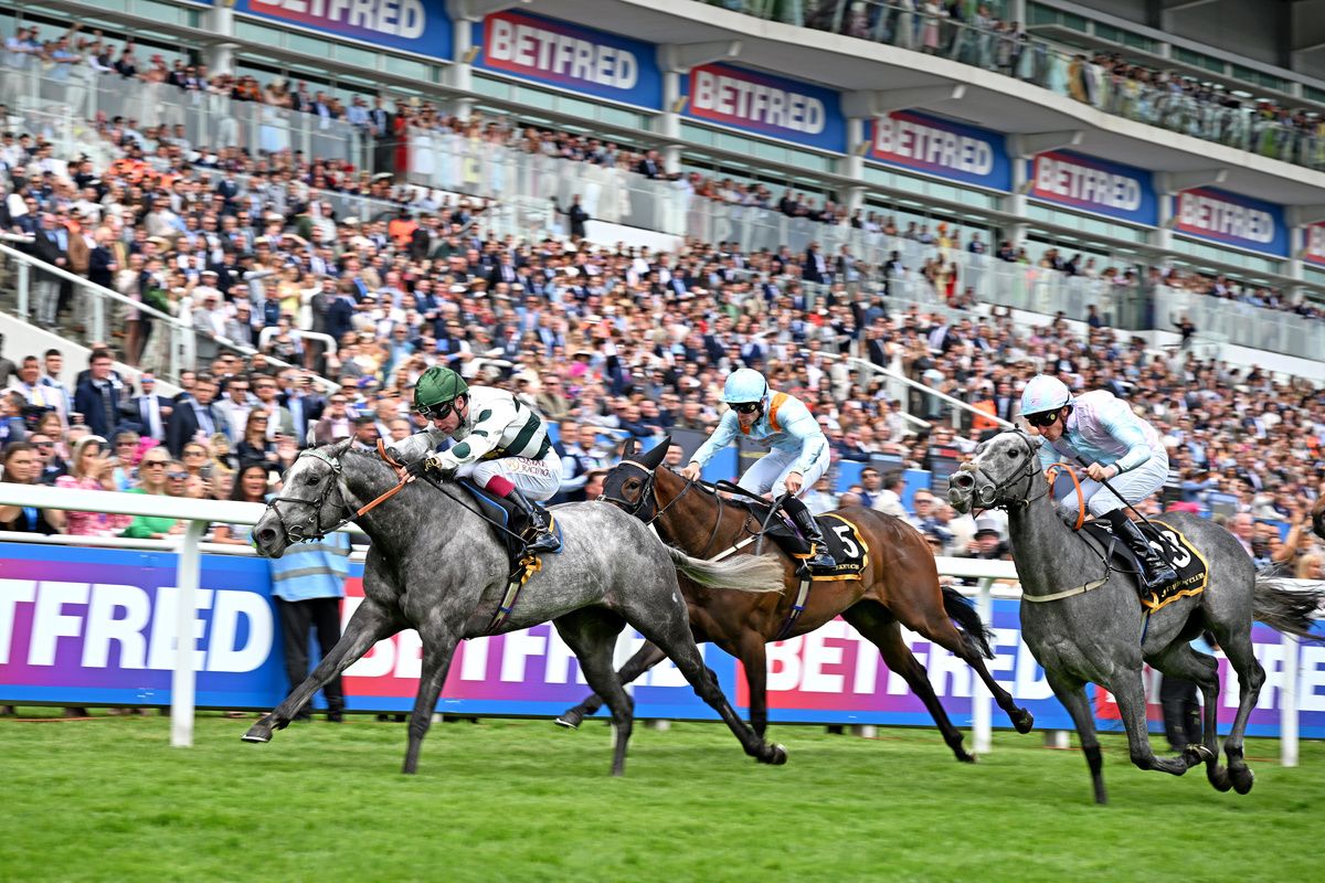 Naana's Shadow winning at Epsom