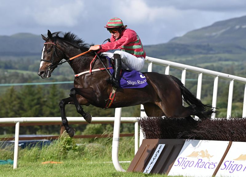 Cherry Red wins by four lengths