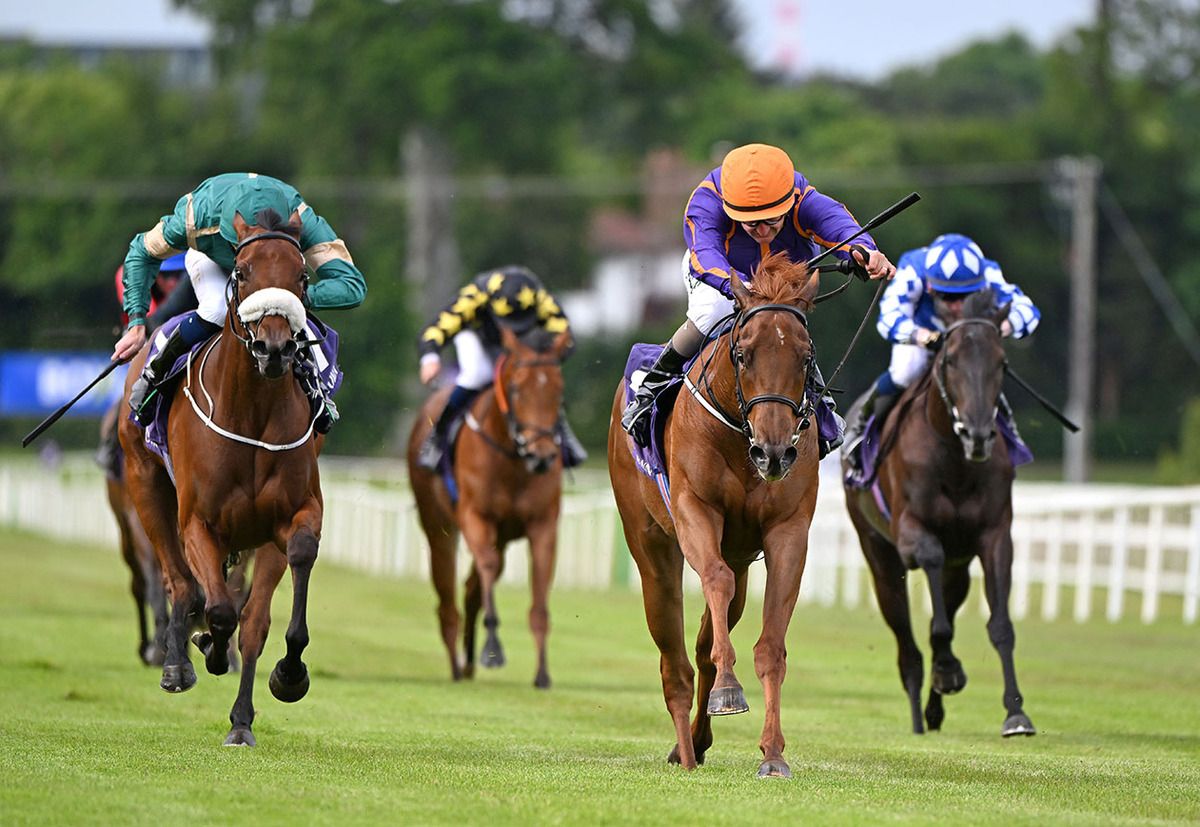 Pisiffik Ginger and Shane Foley (right, orange cap)