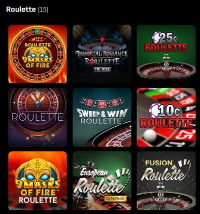 LiveScore Vegas Roulette