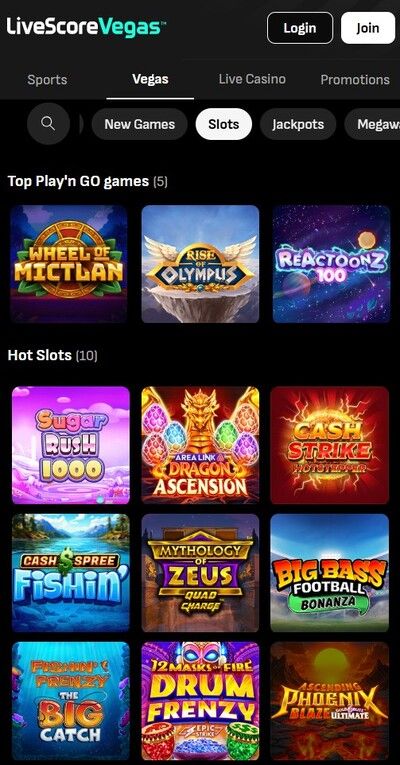 LeoVegas Slot Games