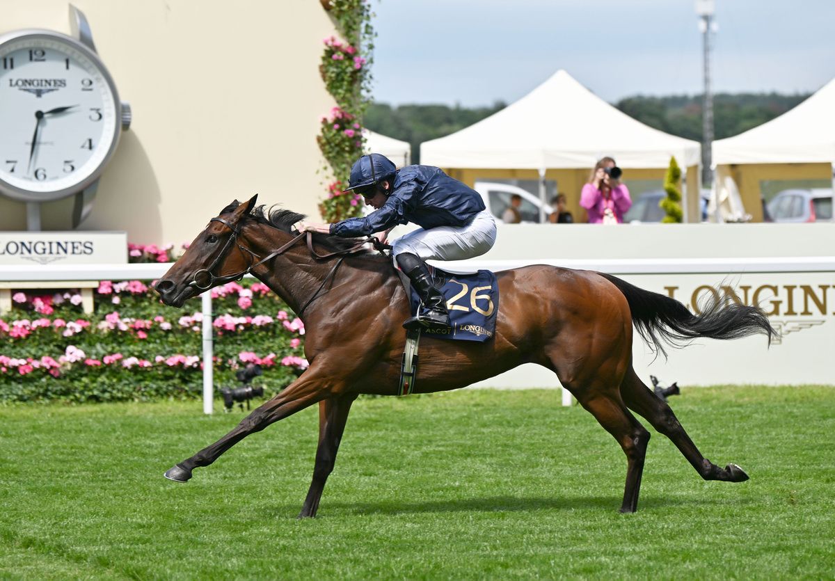 Victorious and Ryan Moore won the Queen Mary Stakes 