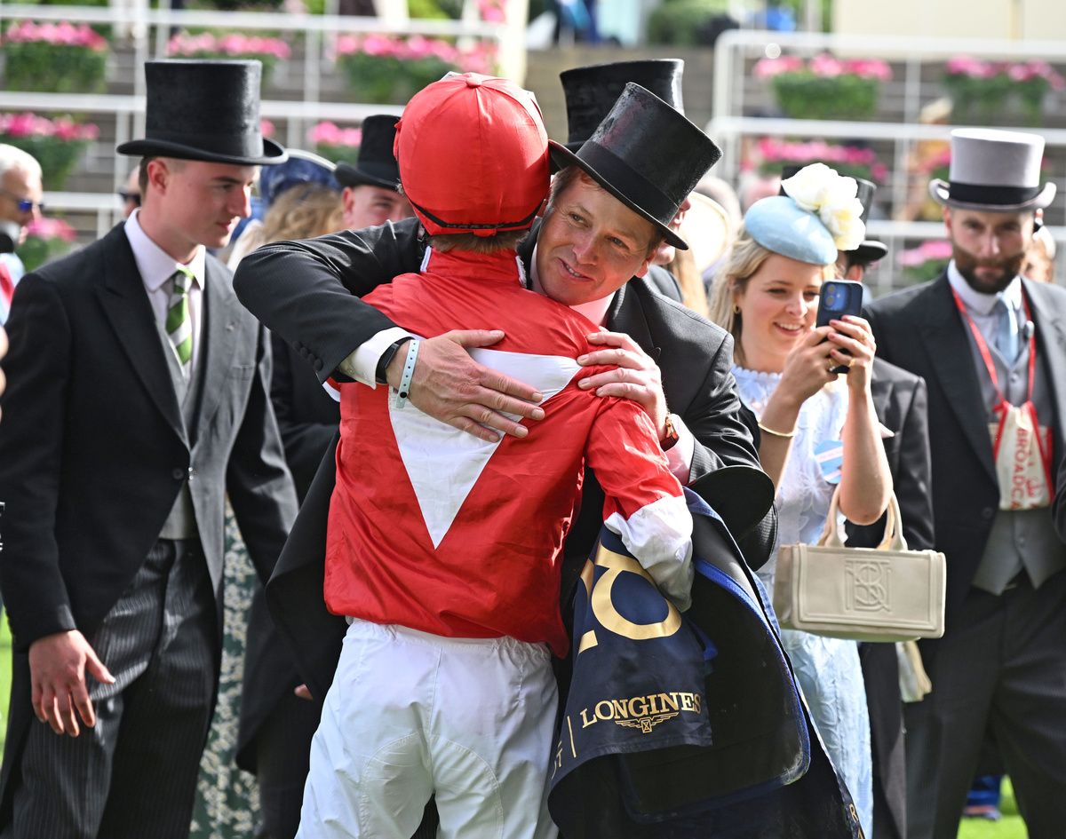 Rogue Diplomat and Harry Davies won the Royal Hunt Cup for James Owen 