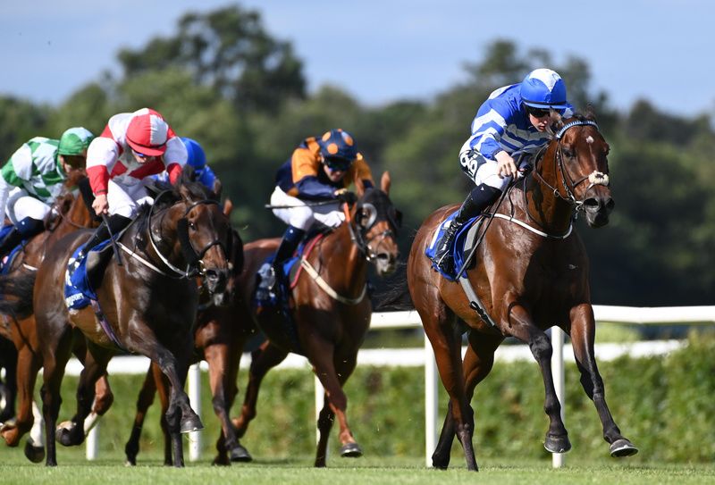 Goal Exceeded, right, proves too good for his rivals