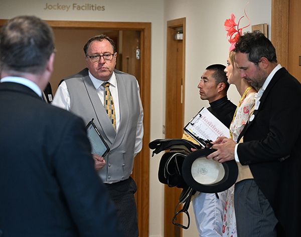 Juan Hernandez awaiting result of the stewards enquiry 