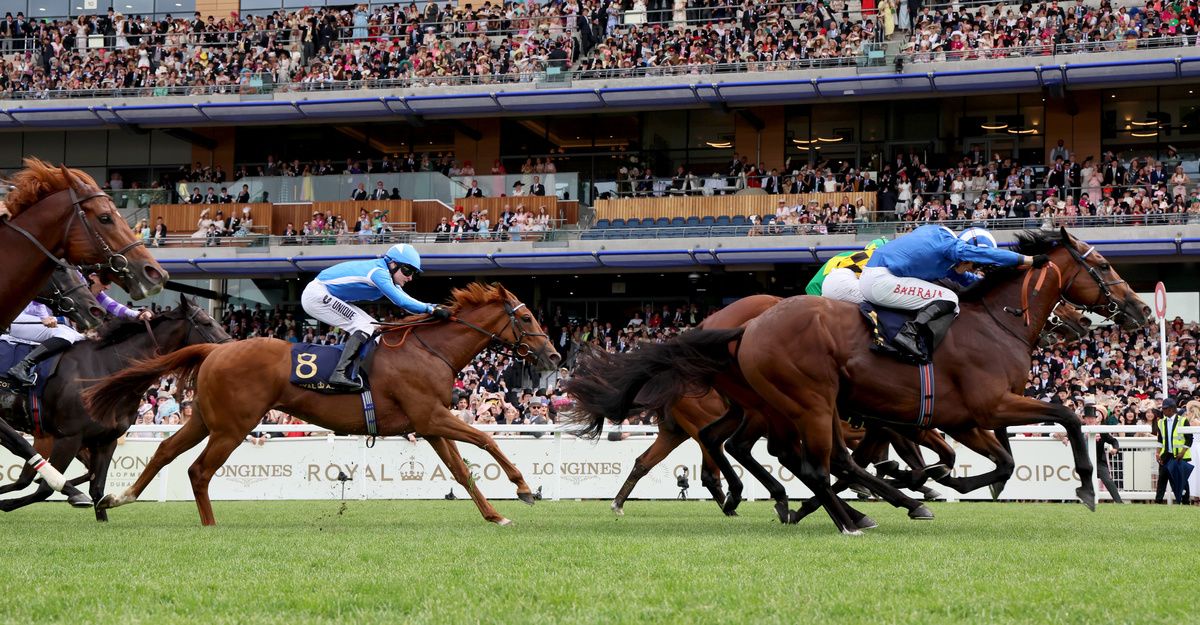Almeraq and Tom Marquand win for trainer William Haggas for owner Shadwell