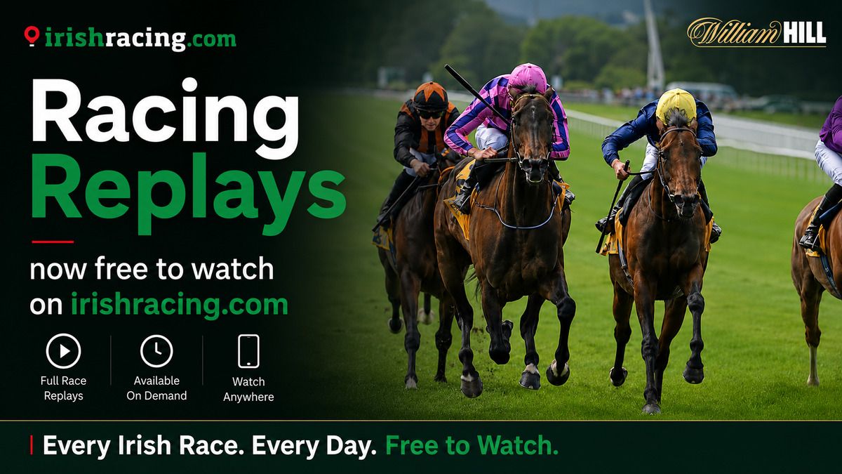 Our audience can now watch racing replays for free on irishracing.com 