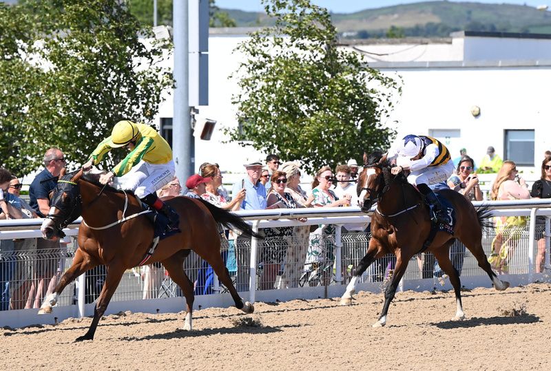 Krasimir and Colin Keane win for trainer Ger Lyons 
