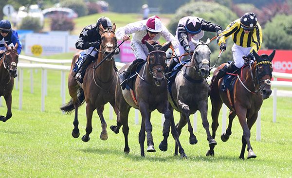 Cite Florale (2nd from right) and Darragh O'Keeffe