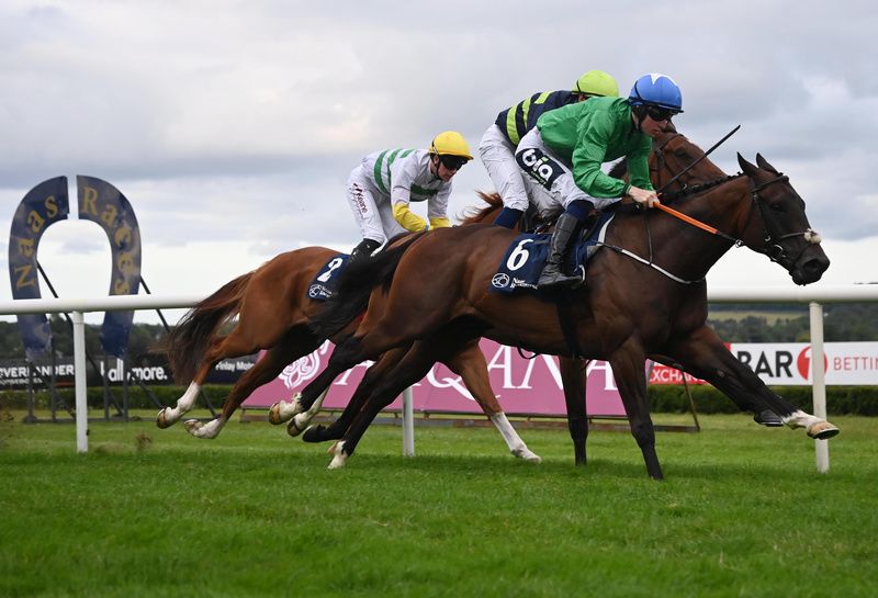 Eddie G and Adam Caffrey green body win for trainer Ado McGuinness 