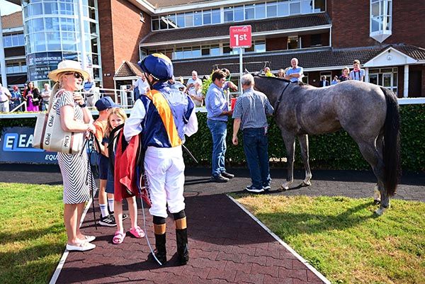 Kate McGivern talks with Chris Hayes, following Grayrobin's success
