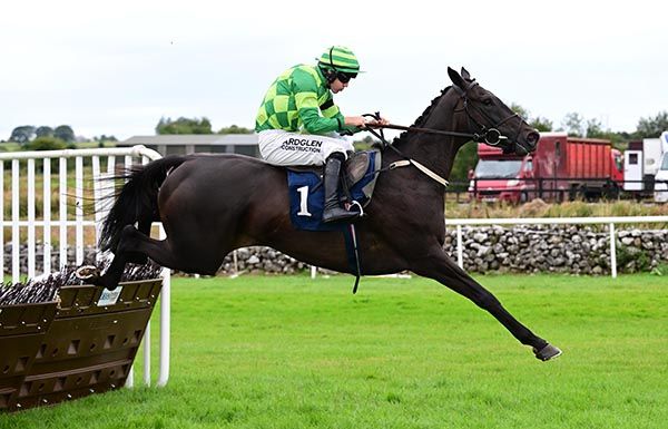Clay Pigeons gave Willie Mullins and Brian Hayes their second winner together in two days at Roscommon this evening