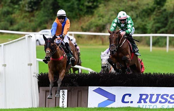 Malbay Madness, left, in winning form