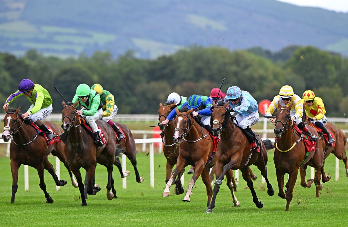 Eighteenth Smiles and Declan McDonogh 2nd right win for owner Annus Mirabilis Syndicate and trainer Joseph O Brien 