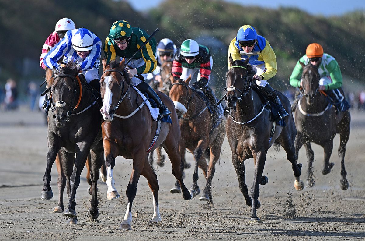 The white-faced Verhoyen bowed out with a win at Laytown this evening