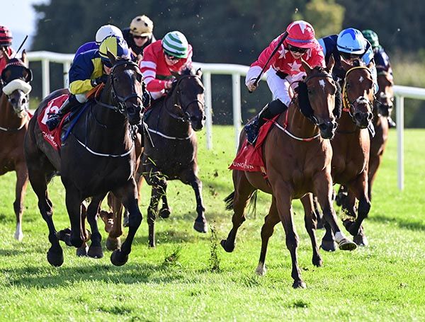 Chloe's Boy and Siobhan Rutledge (centre, red)