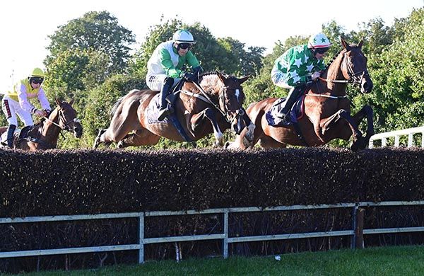 Chanceawetmorning and Jack Kennedy (right) 