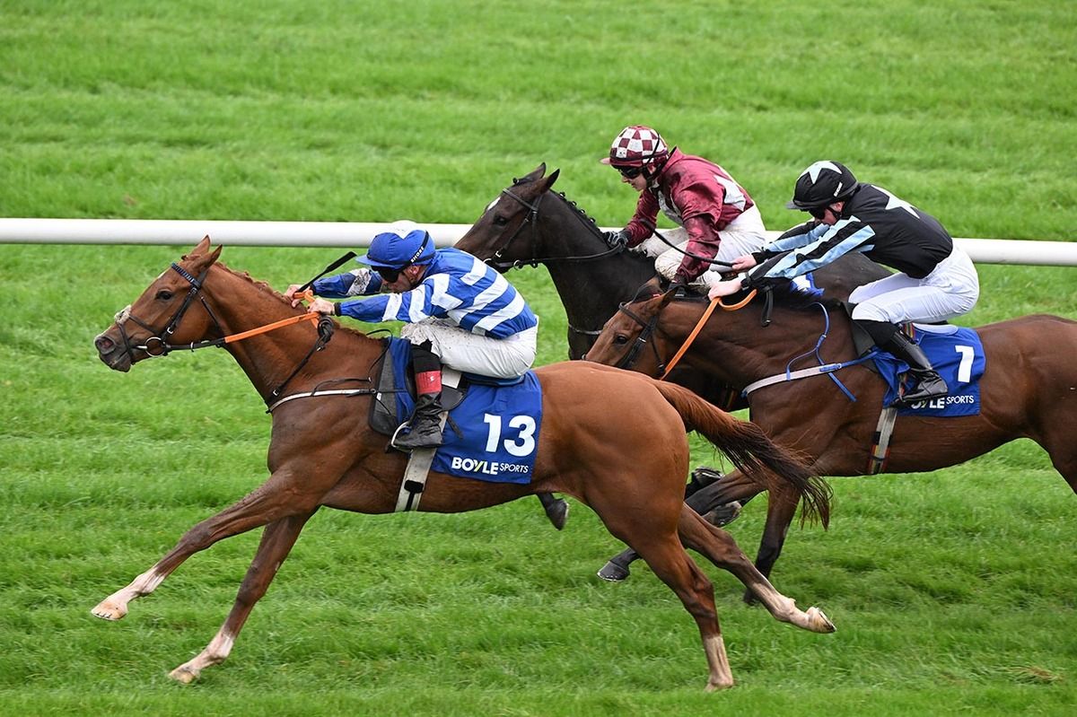 Tariff and Rory Cleary win for owner Breen White and trainer Conor Maxwell 