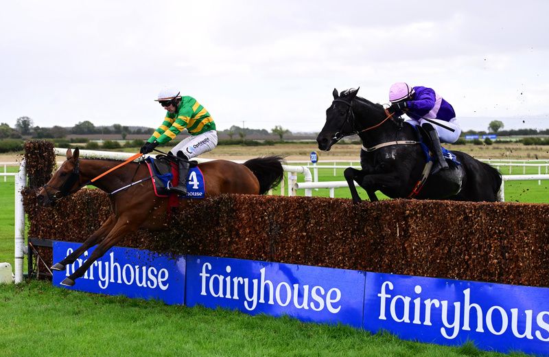 Antrim Coast and Danny Mullins purple win for trainer Rory Devine 