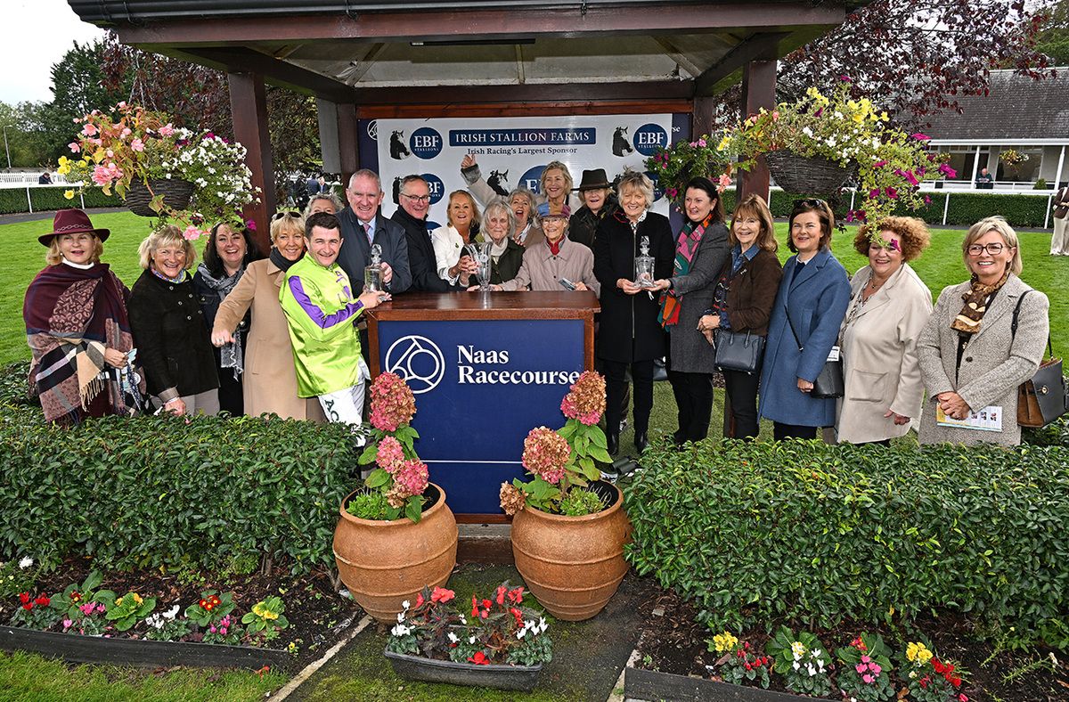 Diamonds And Dames and Shane Foley won for owners It's All ABout The GIrls and trainer Jessica Harrington 