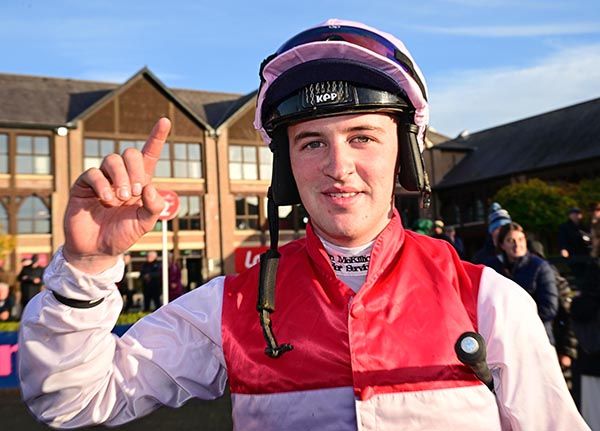 Ronan McParland following his first win, on Tuckmill