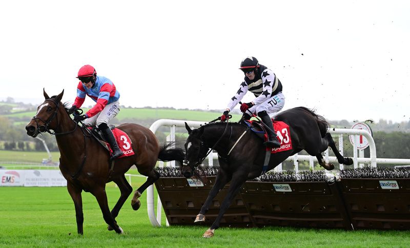 Fiveandahalf (right) and Keith Donoghue 