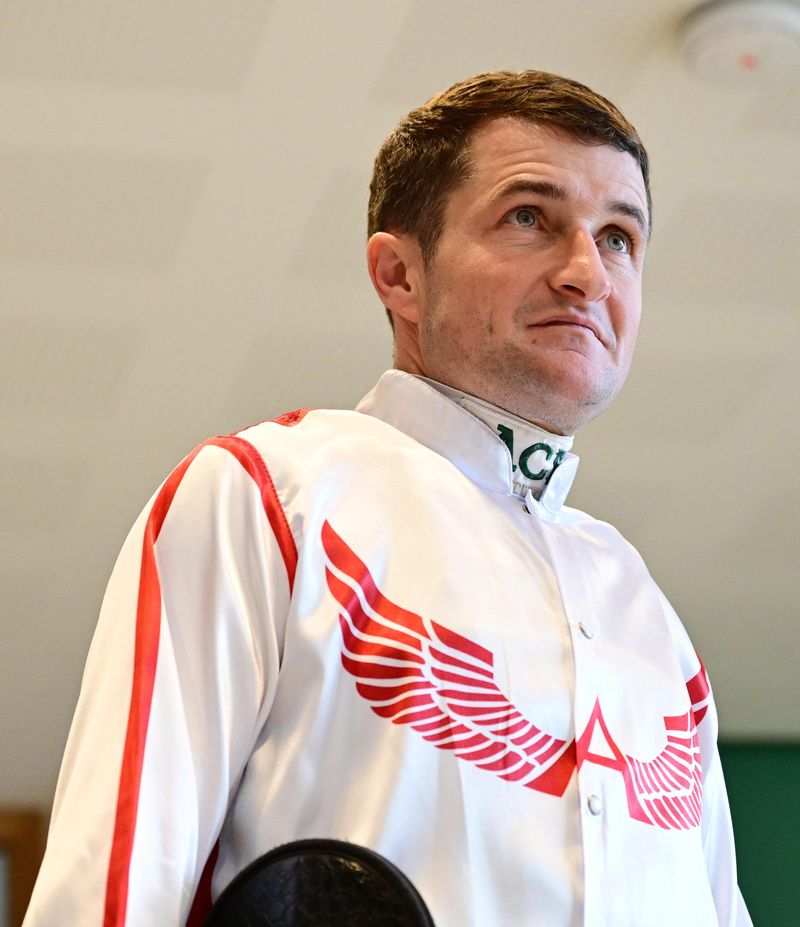 Jockey Shane Foley won last race at Dundalk 
