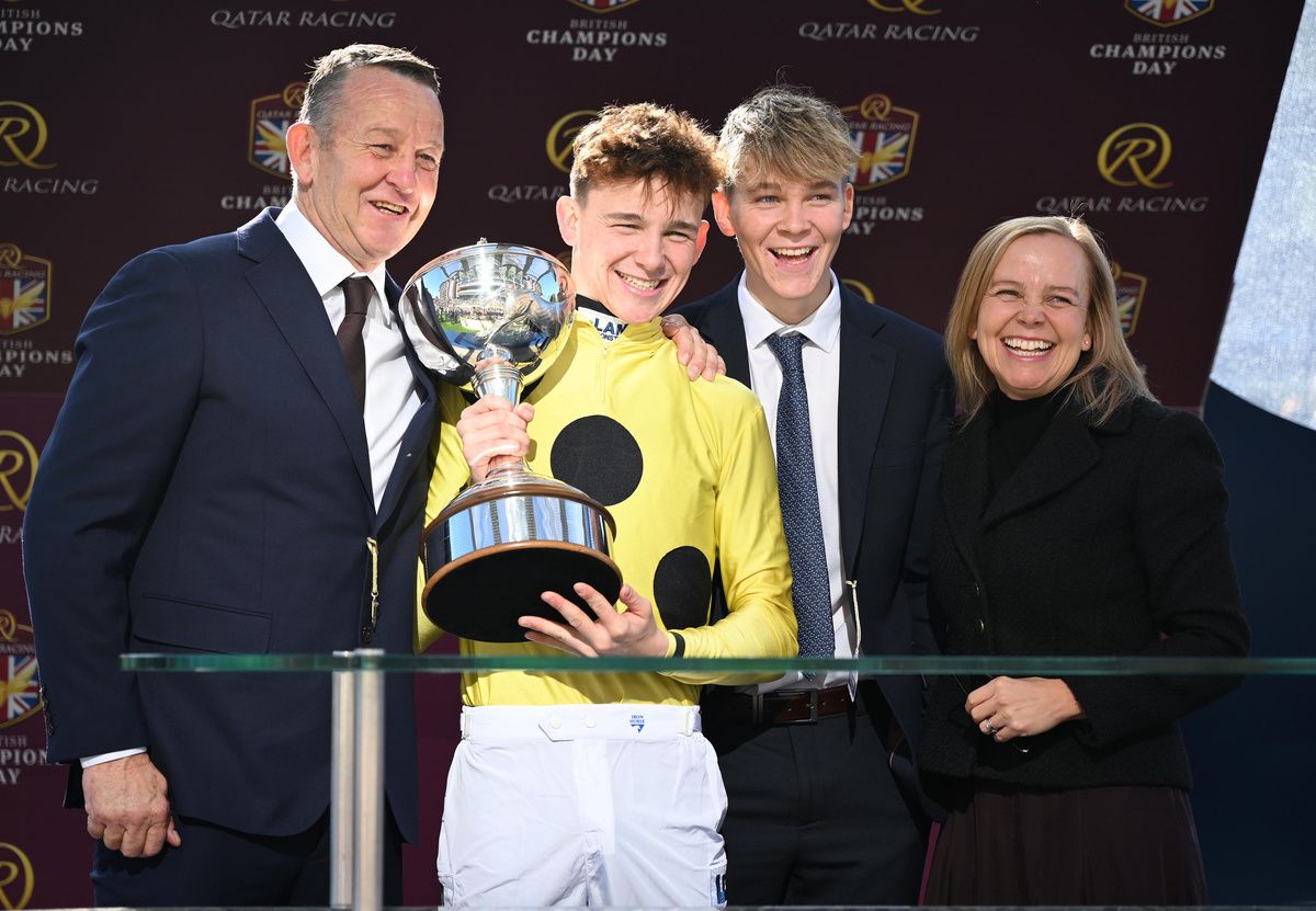 Billy Loughnane (pictured with his Dad Mark, Mum Claire and brother Jack)