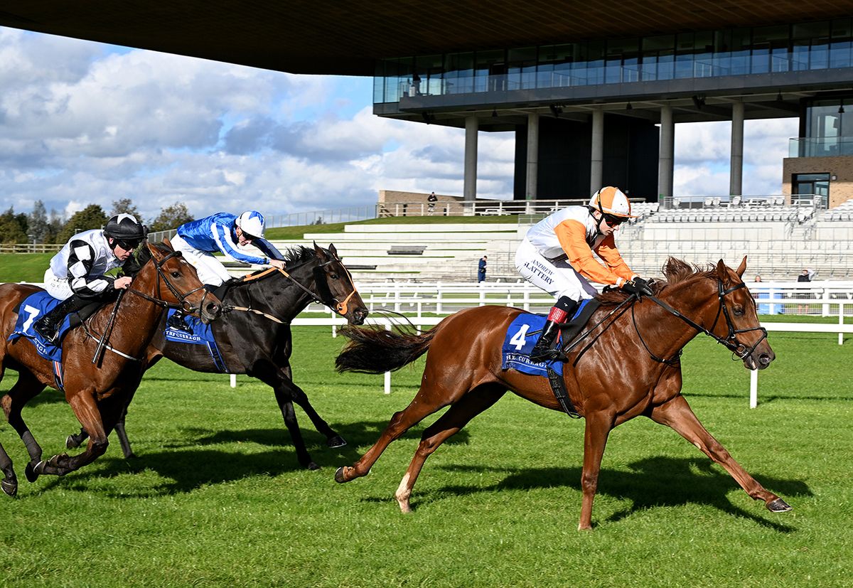 Nation Blaze and Andrew Slattery win for owner Sean Greaney at the Curragh 