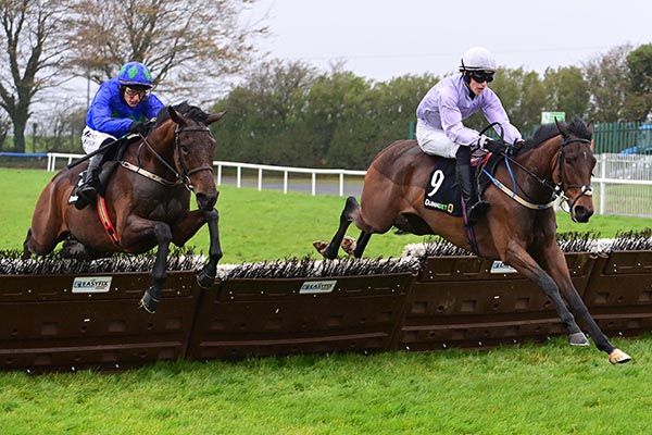 Sharkeyboy and Paul Townend (left)  